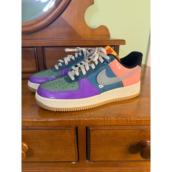 Nike Other - Nike Air Force 1 Low SP Undefeated Wild Berry color block men's 8.5 / women 10